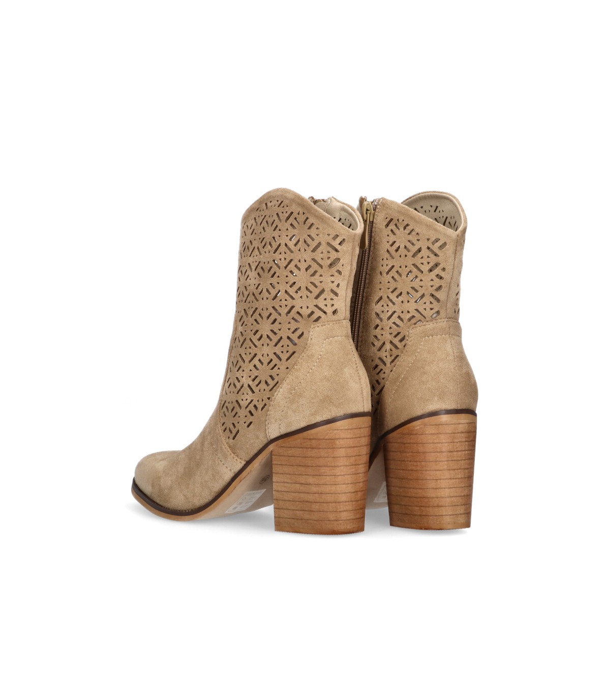 Zapatos Mujer Entretiempo Botines De Tacón Alto Para Mujer