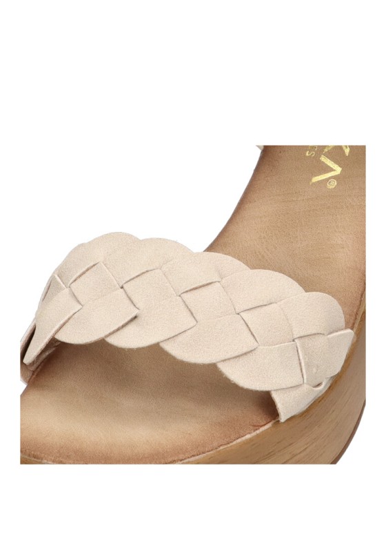 Zapato de fiesta MENBUR color PIEL SERPIENTE para mujer Tacón medio