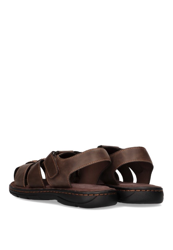 ETIKA Sandali con plateau - taupe/grigio talpa