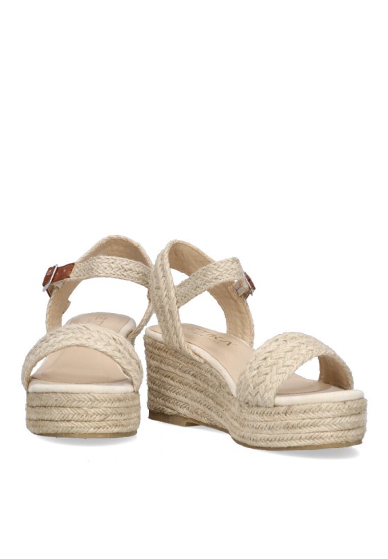 SANDALIA ATADA XTI BASIC SOPHIE 34276 NUDE - Luna Calzados y Complementos