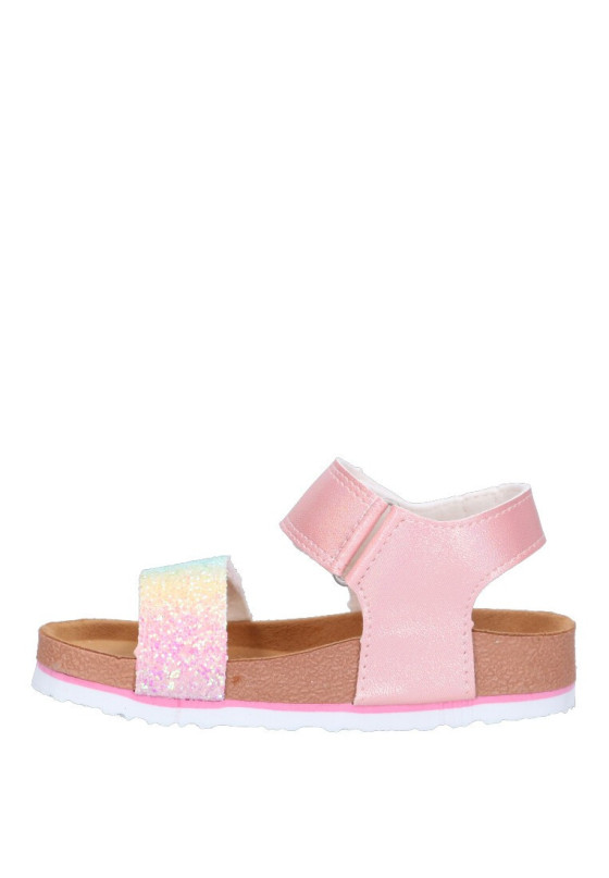 Cangrejeras Pompeu De GIOSEPPO - Sandalias Retro Brillantes Para Niña, Color Fucsia