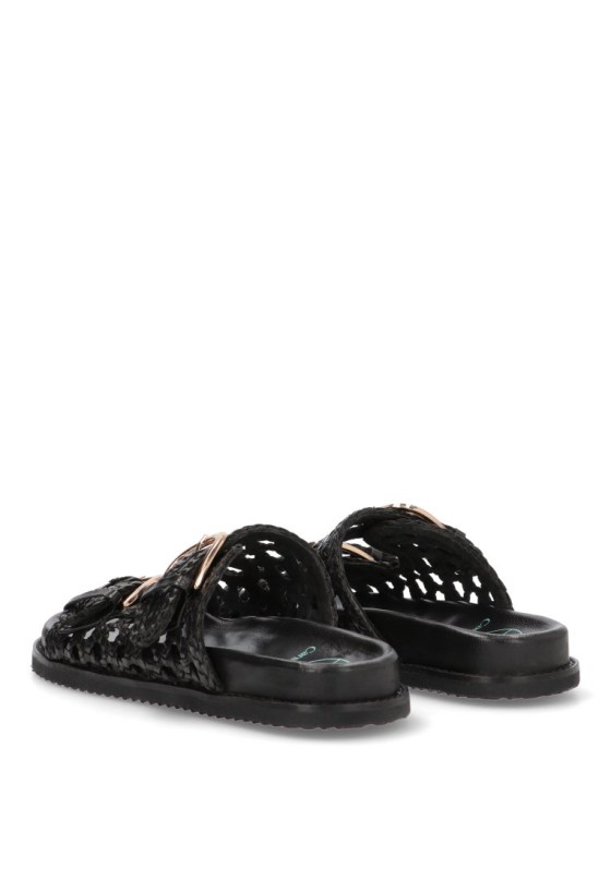 BOTIN PELO STAY 90-167 NEGRO - Luna Calzados y Complementos