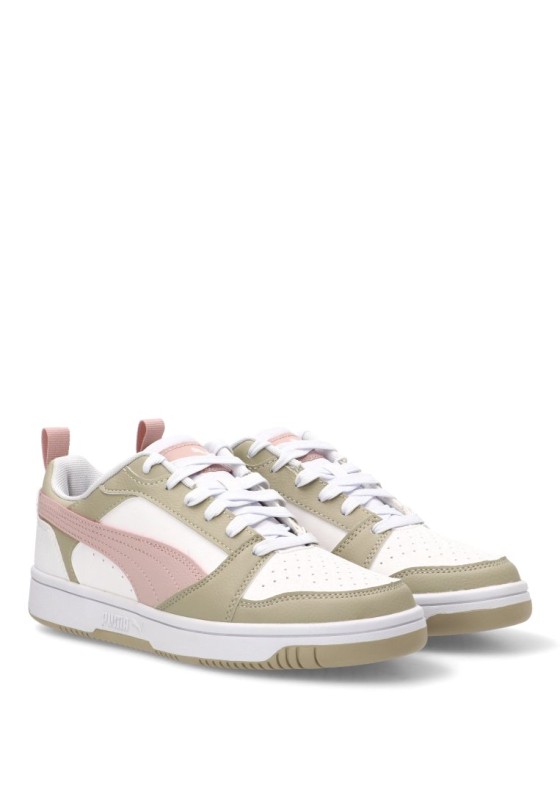 Botin elástico LUNA color BEIGE mujer Tacón medio, cierre lateral