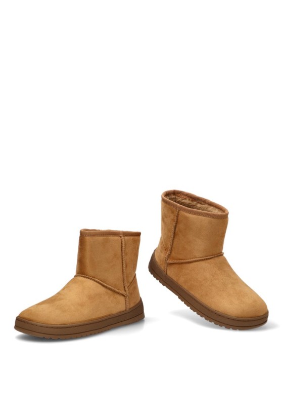 BOTIN CORDONES HISPAFLEX 2160 CUERO - Luna Calzados y Complementos